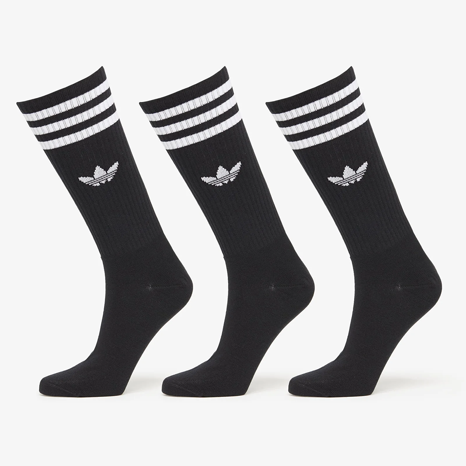 Чорапи adidas High Crew Sock 3-pack Black M