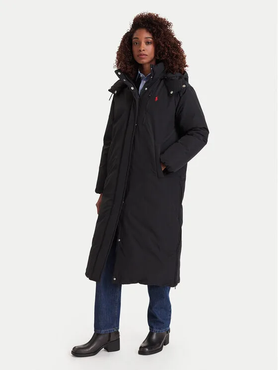 Дамско пухено яке Polo Ralph Lauren 211A97137002 черно – Черен – Дамски пухени якета