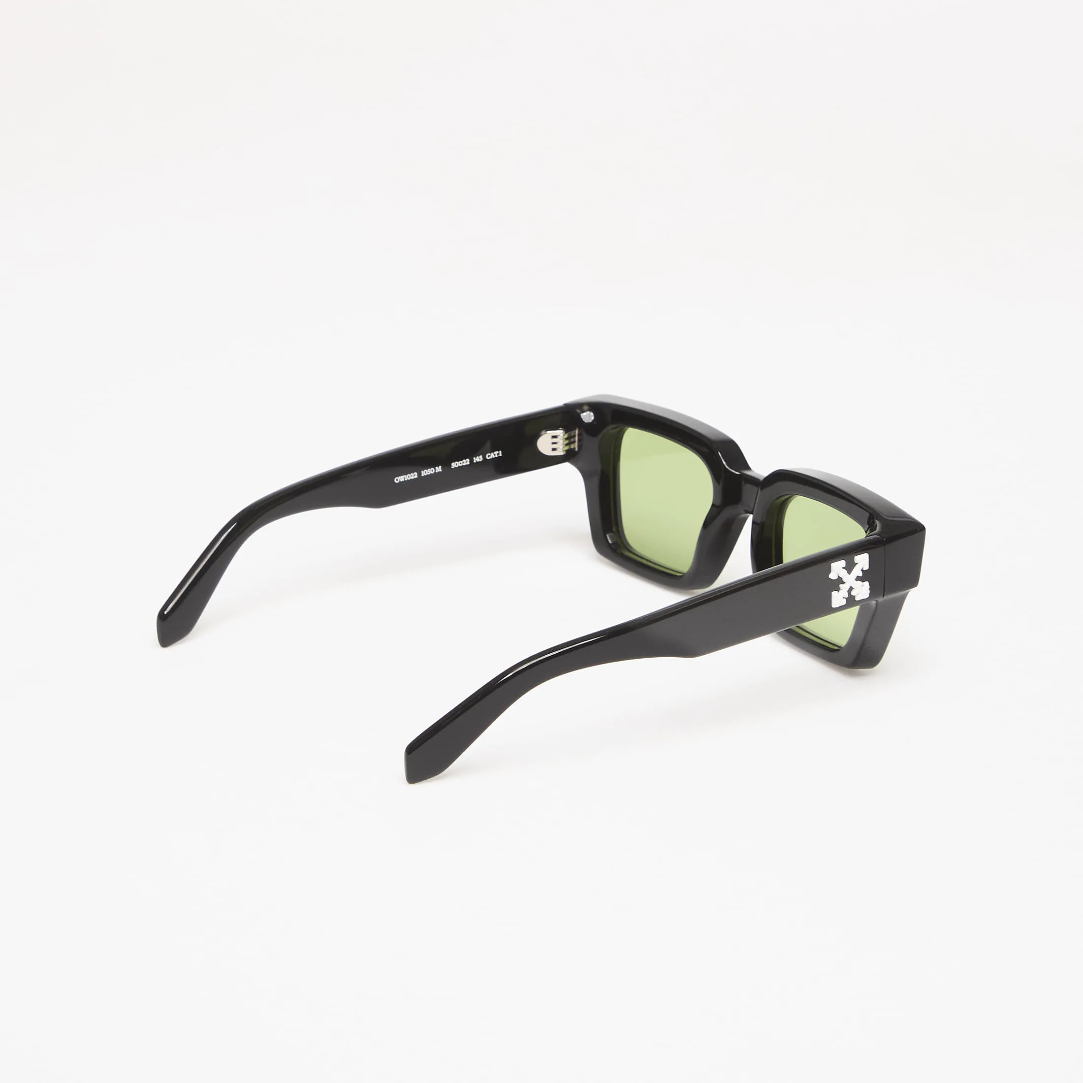 Слънчеви очила Off-White Virgil Shiny Black/ Green M – Shiny Black|Green