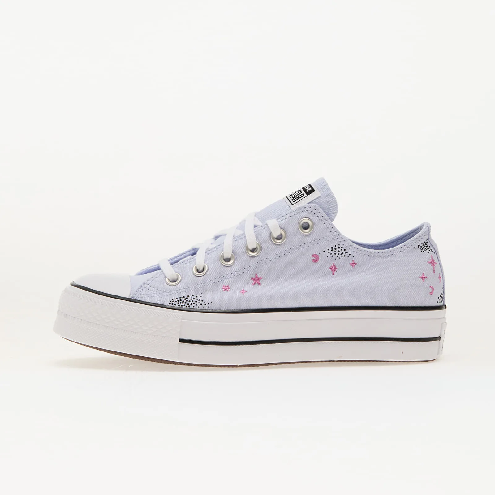 Дамски високи кецове Converse Chuck Taylor All Star Lift светлосини – Blueberry Ice|Cactus Bud|White