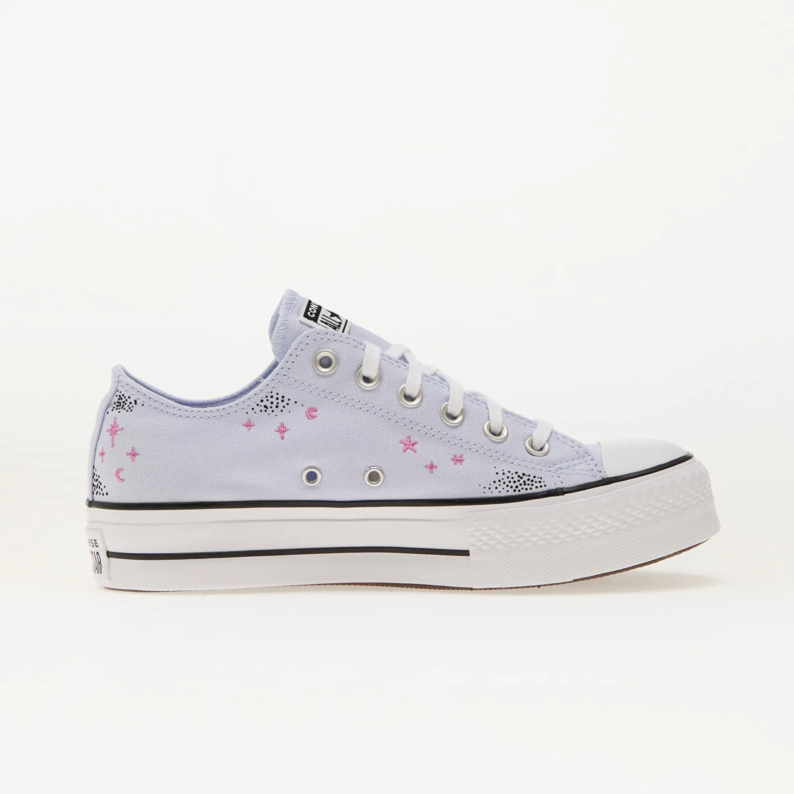 Дамски високи кецове Converse Chuck Taylor All Star Lift светлосини – Blueberry Ice|Cactus Bud|White