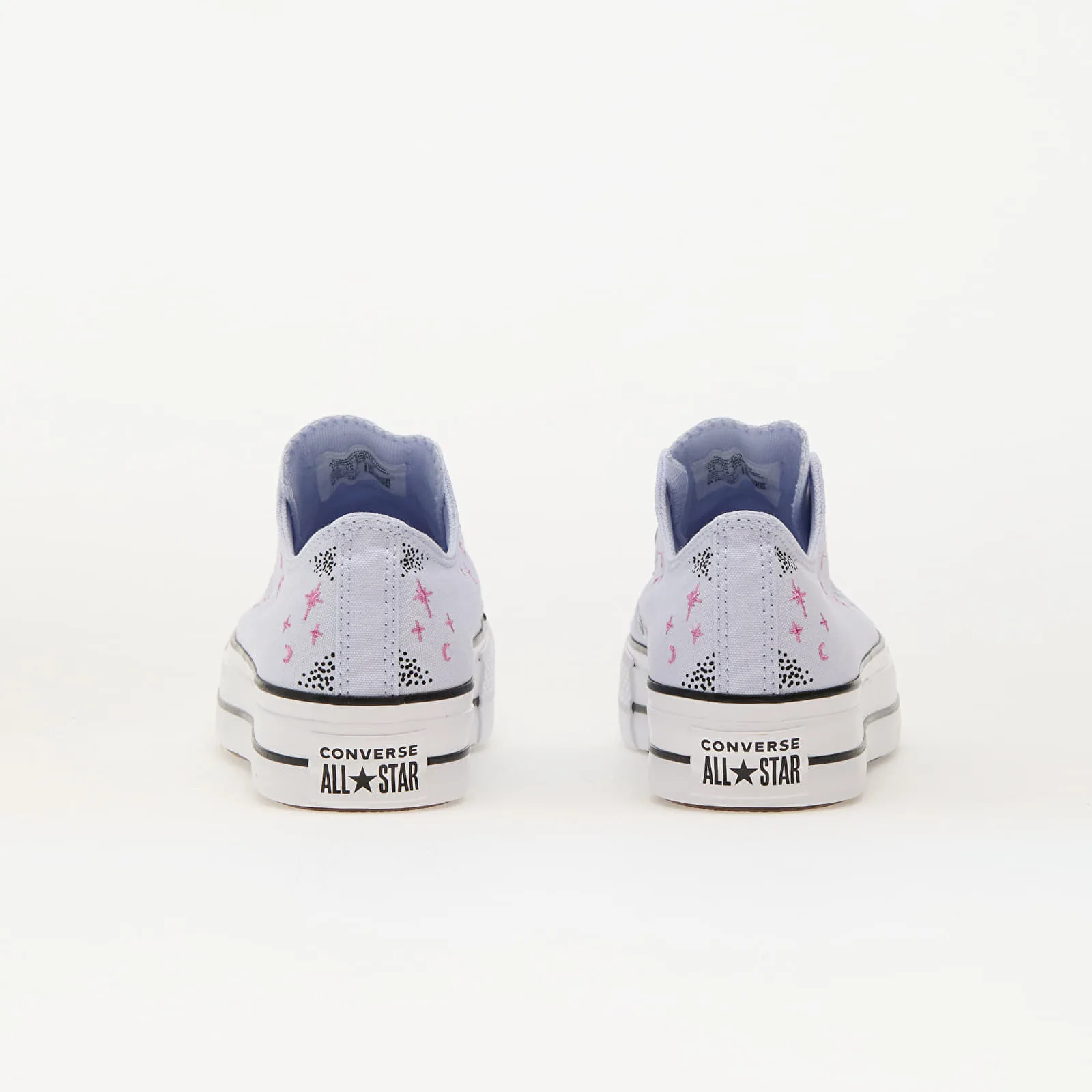 Дамски високи кецове Converse Chuck Taylor All Star Lift светлосини – Blueberry Ice|Cactus Bud|White
