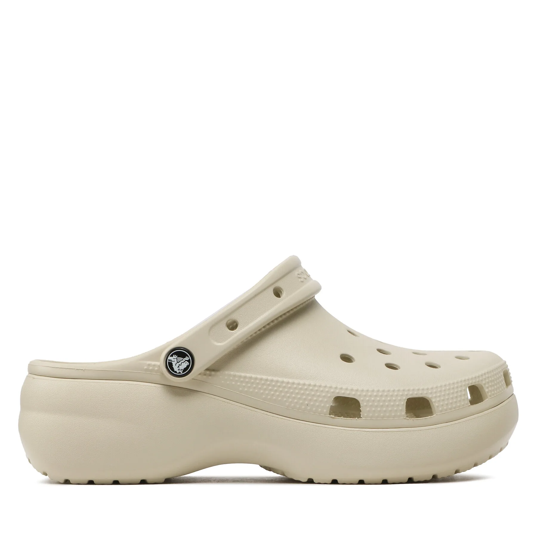 Чехли Crocs Classic Platform Clog W 206750 Бежов – Дамски чехли