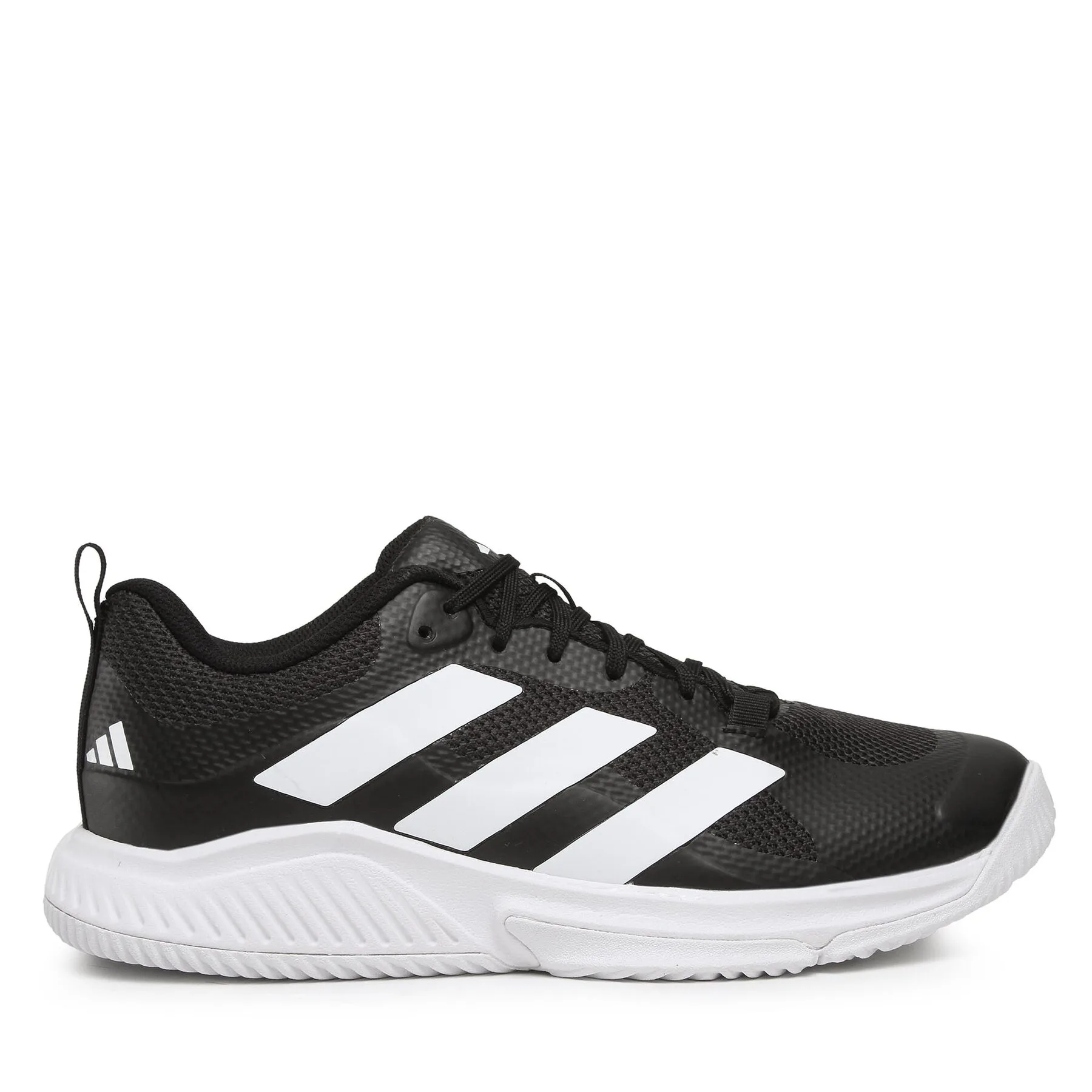 Мъжки обувки за зала adidas Court Team Bounce 2.0 черни – Черен – Обувки за спортове на закрито