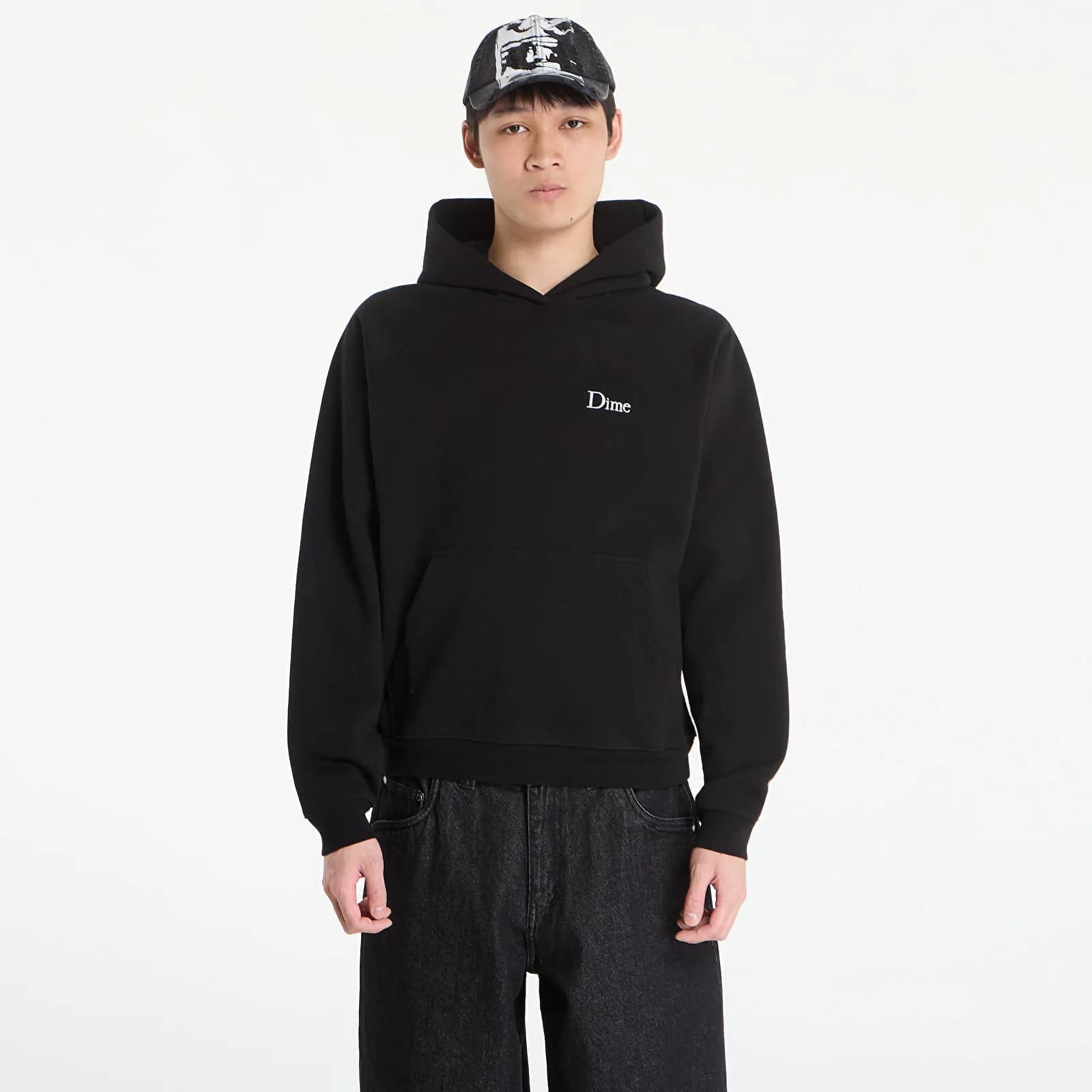 Суитшърт DIME Classic Small Logo Hoodie UNISEX Black L – Мъжки худита