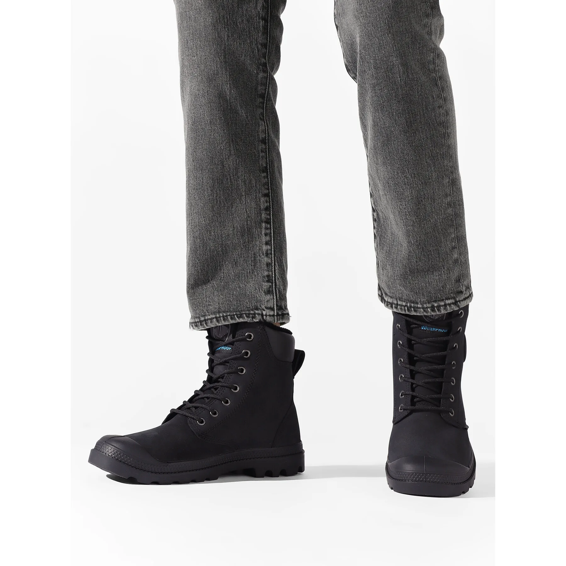 Туристически oбувки Palladium Pampa Sport Cuff Wps 72992-010-M Черен – Дамски боти и ботуши