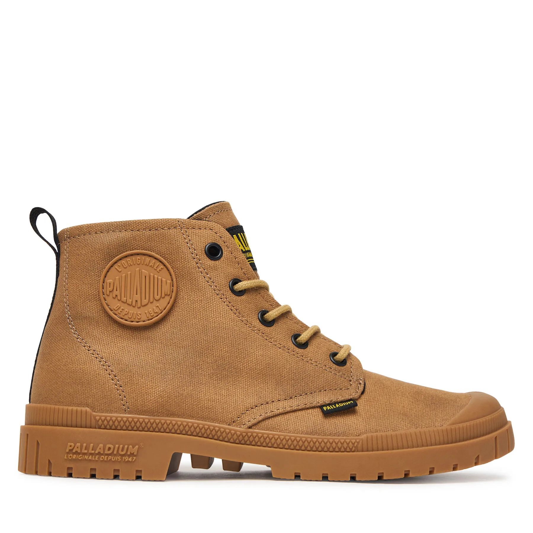 Туристически oбувки Palladium Pampa Sp20 Hi Wax 74388-209-M Кафяв – Дамски боти и ботуши