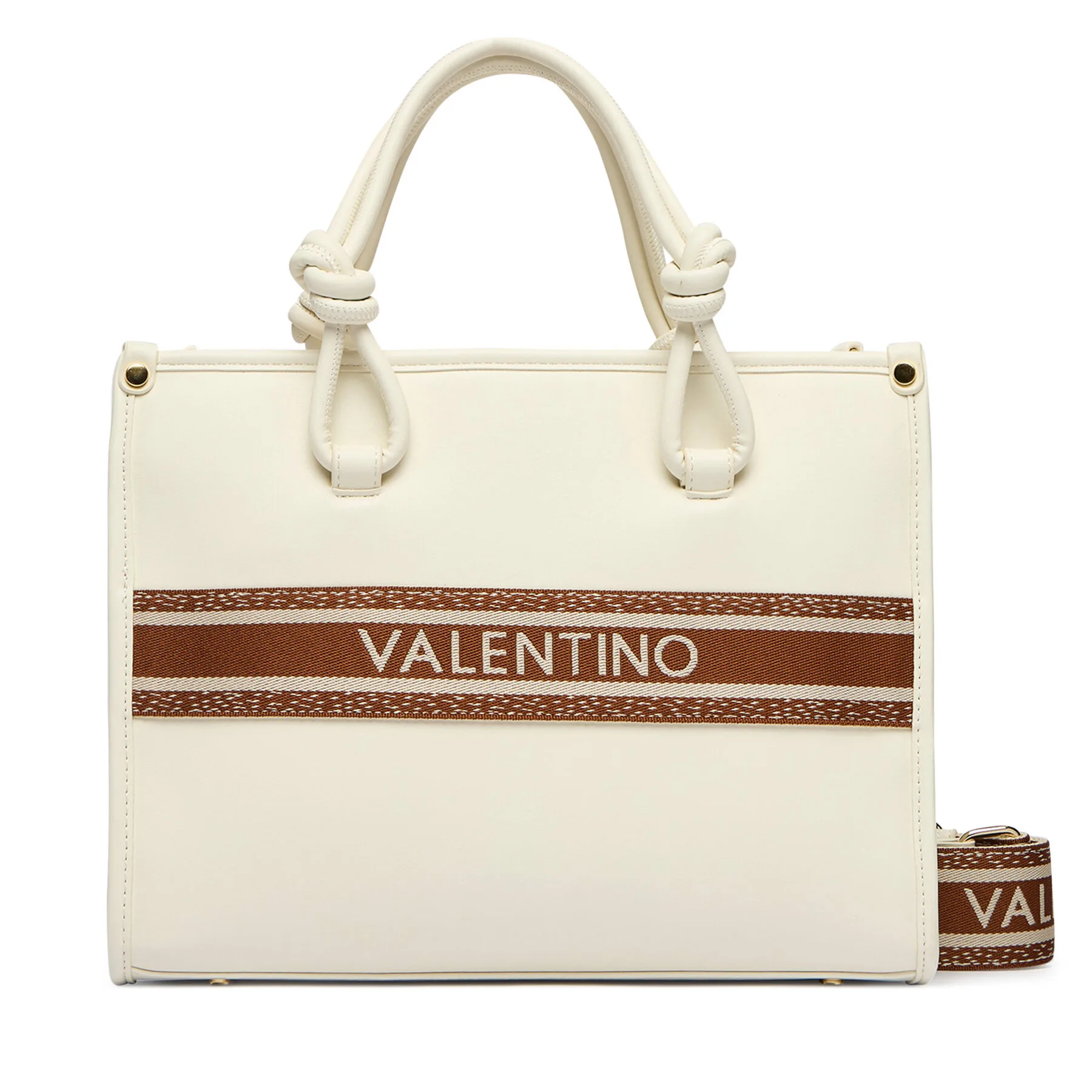 Дамска чанта Valentino Aella VBS9ZW04 Бял – Чанти