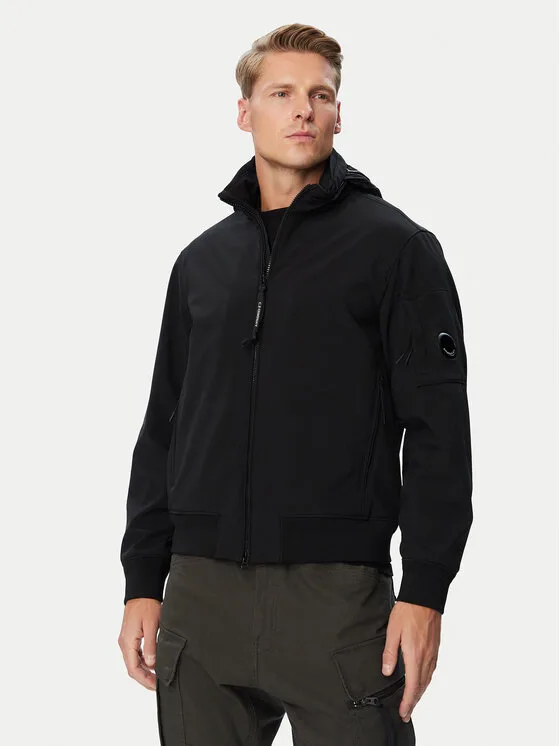 C.P. Company Преходно яке 21CMOW001A006097A Черен Regular Fit – Мъжки якета и палта
