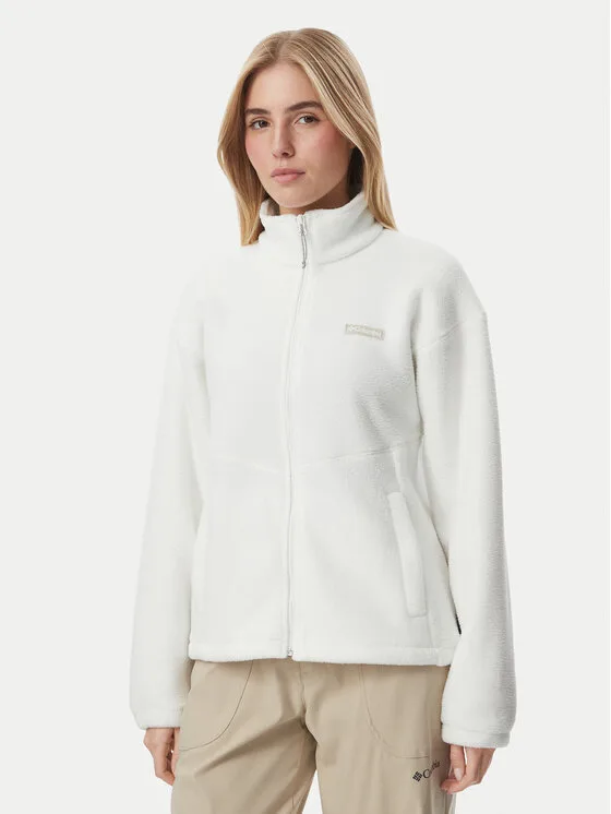 Columbia Полар Timber Meadow™ 2176091 Бял Regular Fit – Дамски поли