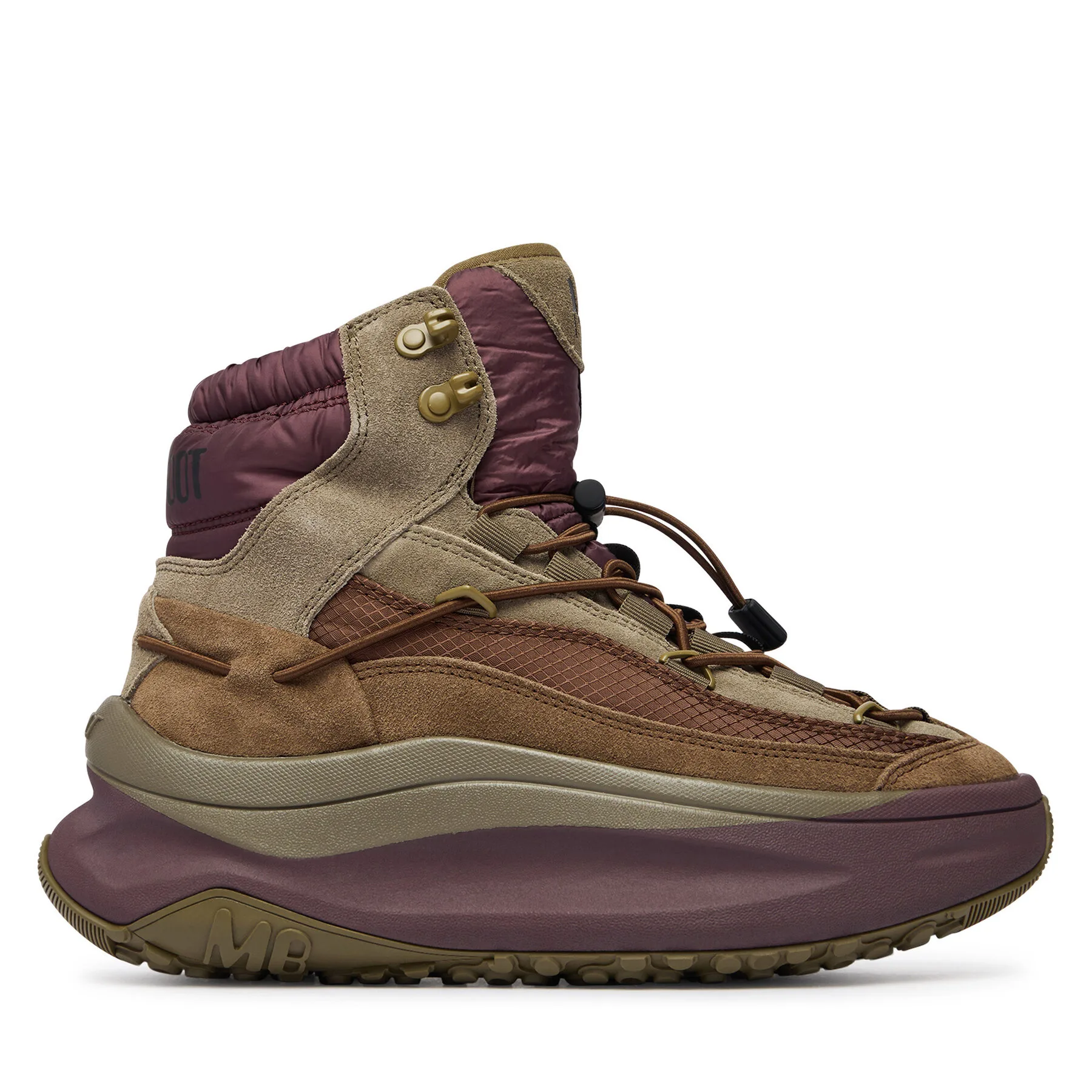 Апрески Moon Boot Moon 247 Xlace Mid 80D2490070 Зелен
