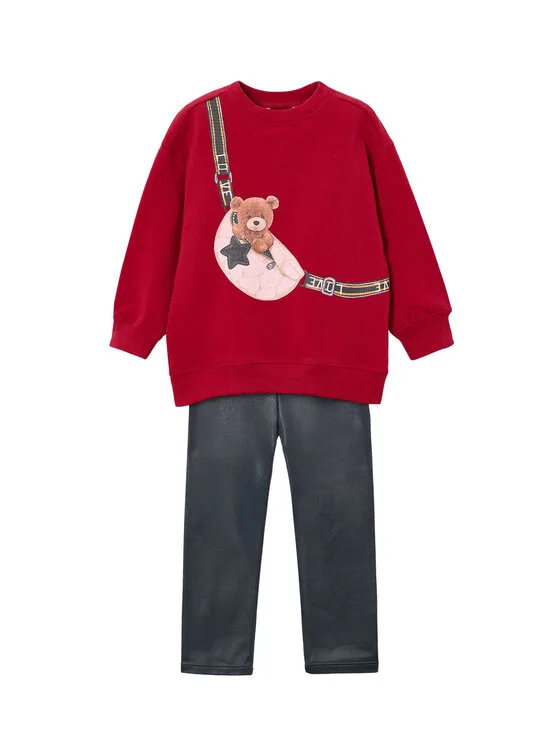 Mayoral Комплект суитшърт и клин 4727 Цветен Regular Fit – Детски комплекти