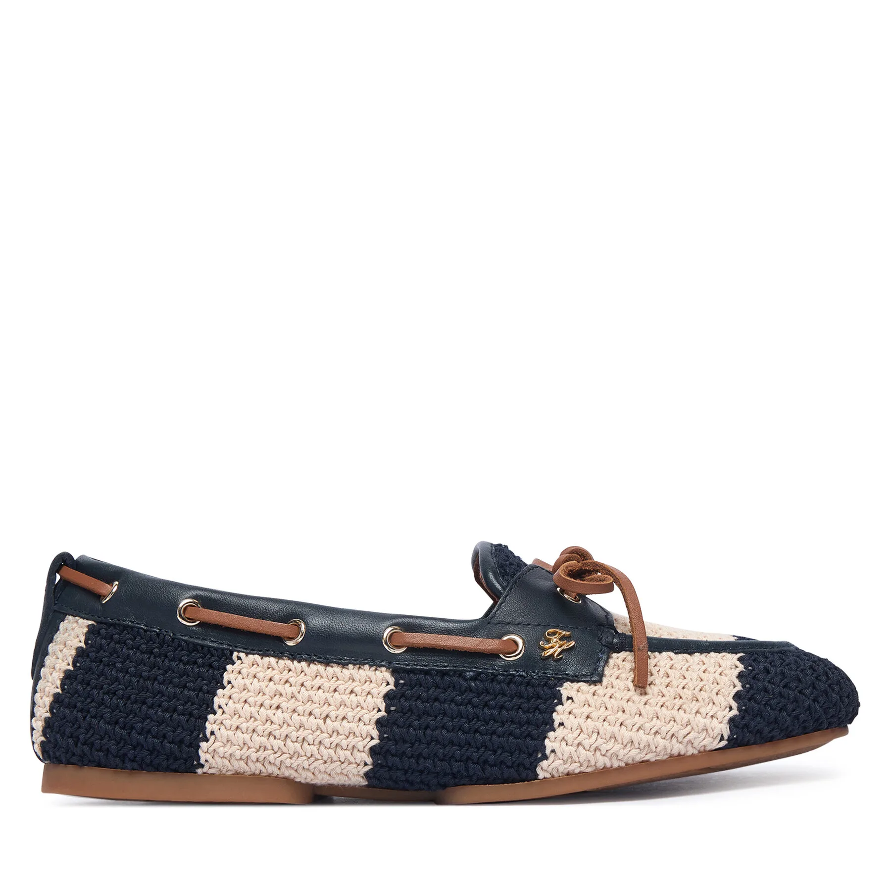 Мокасини Tommy Hilfiger Th Flex FW0FW09506 Тъмносин – Дамски мокасини