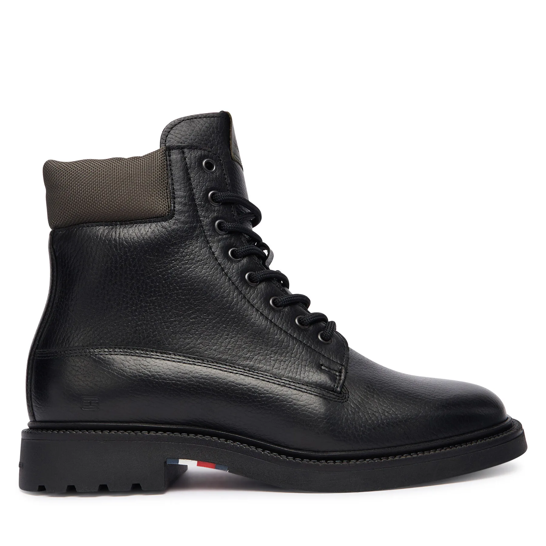 Мъжки ботуши Tommy Hilfiger Comfort Lwt Wrm Mx черни – Черен