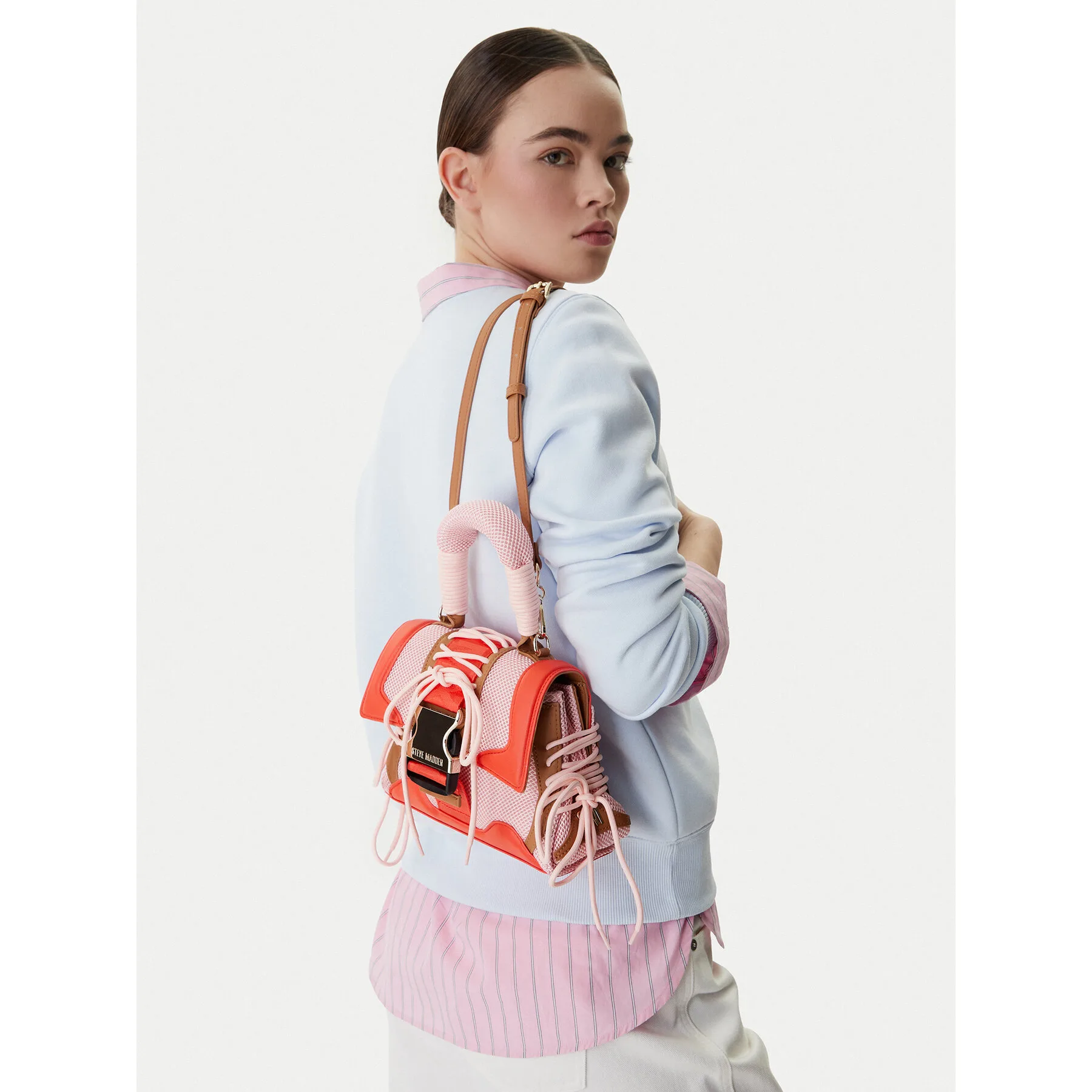Дамска чанта Steve Madden Bdiego-B червена – Класически дамски чанти
