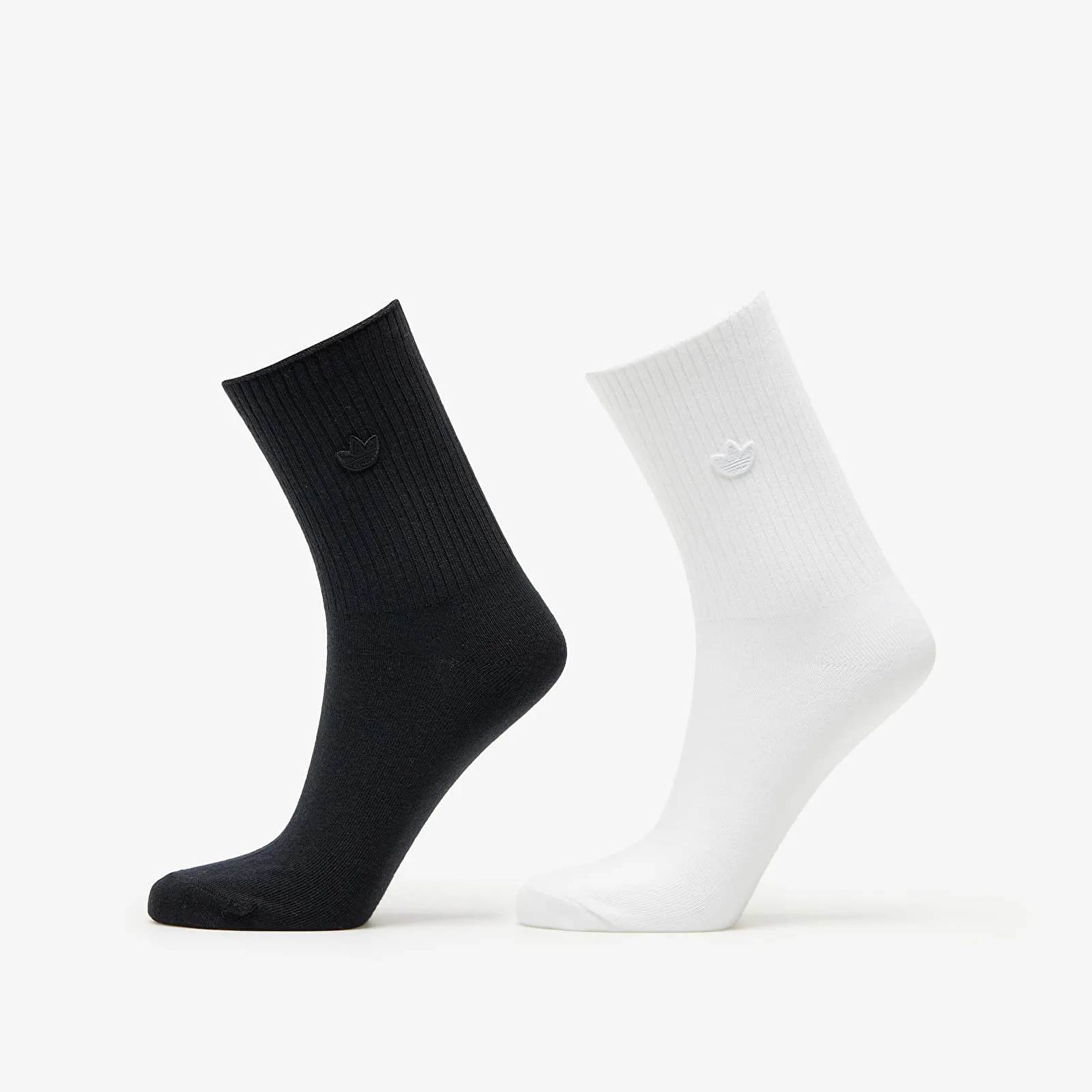 Чорапи adidas Originals Premium Essentials Crew 2 бр. бели/черни – White|Black – Чорапи унисекс