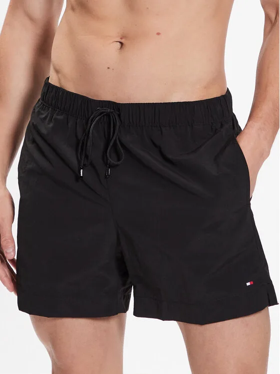 Tommy Hilfiger Плувни шорти Essential UM0UM02793 Черен Regular Fit – Мъжки бански