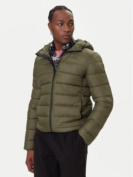 Robe di Kappa Преходно яке Jared 63121RW Зелен Regular Fit – Мъжки преходни якета