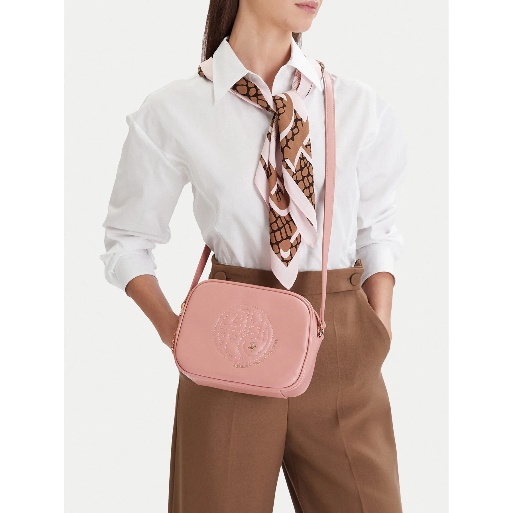 Дамска чанта Beverly Hills Polo Club CEOWB-BHPC-L-002-09 Розов – Чанти
