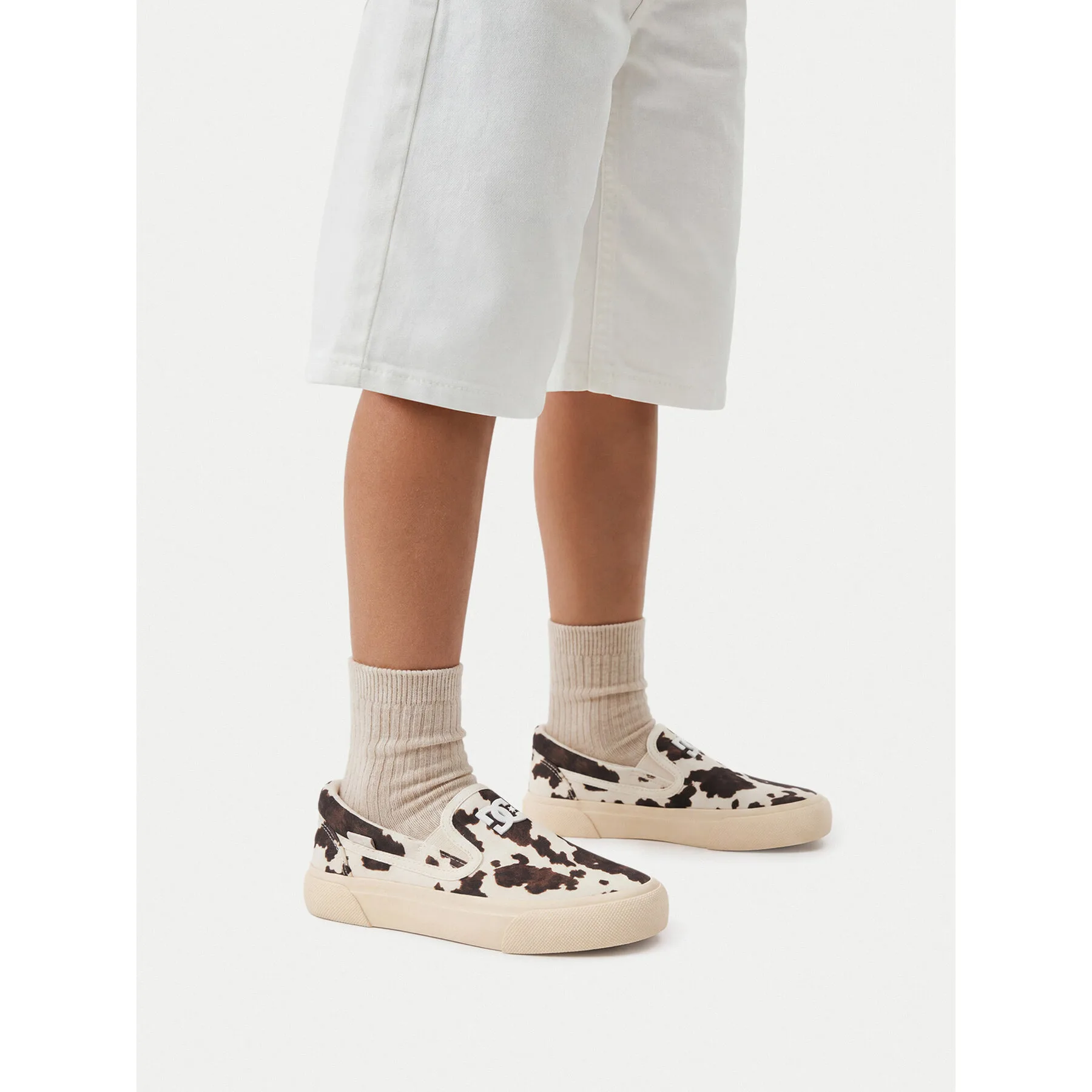 Гуменки DC Shoes CEO-LEA-BDB-DC006-DZ Бежов – Детски ниски кецове