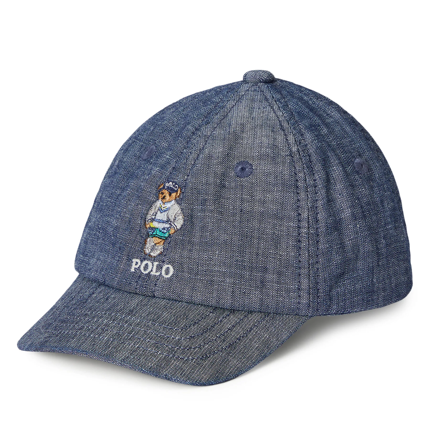 Детска шапка с козирка Polo Ralph Lauren 320971817001 тъмносиня – Шапки с козирка