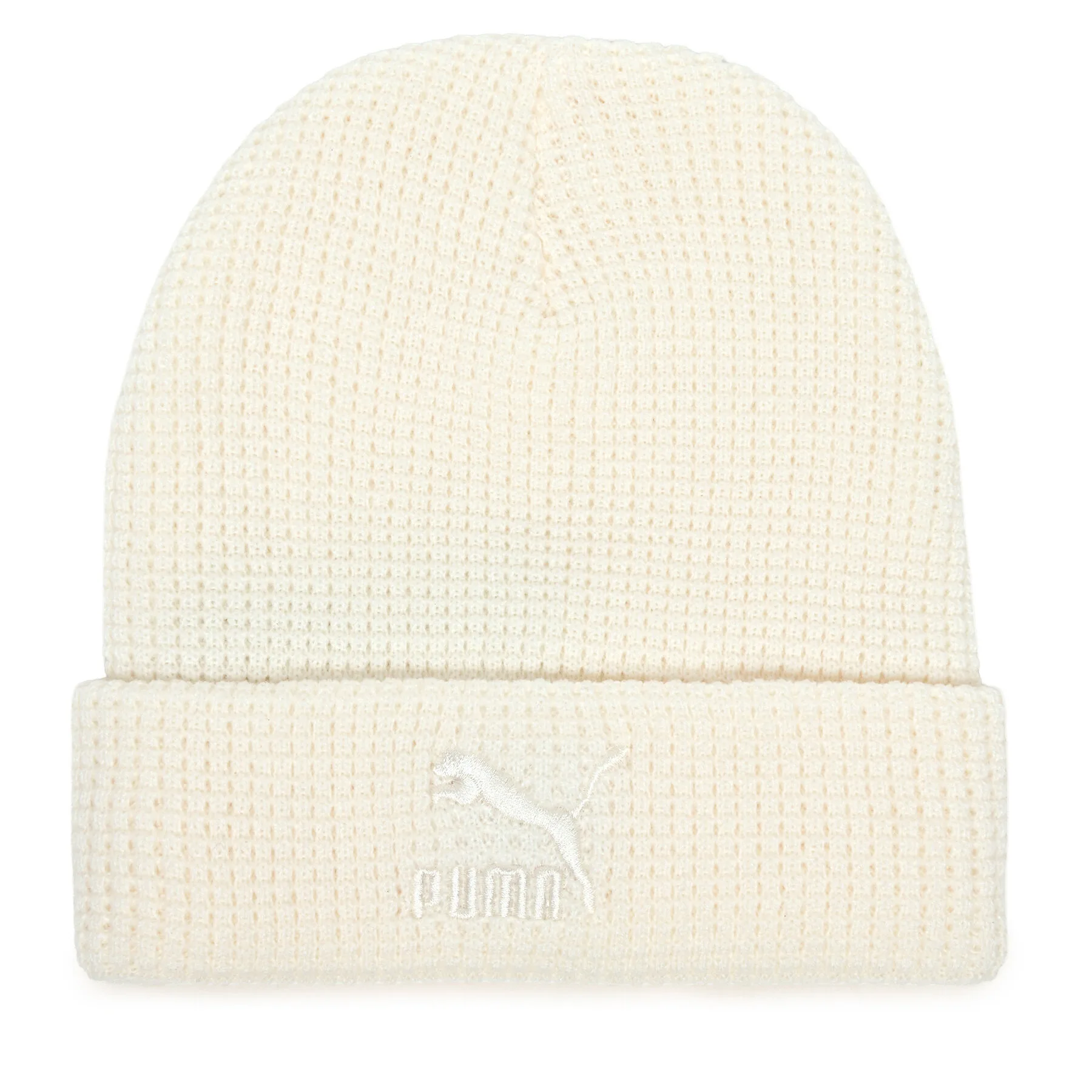 Шапка Puma Classics Mid Fit Beanie 025677 02 Кремав – Зимни шапки