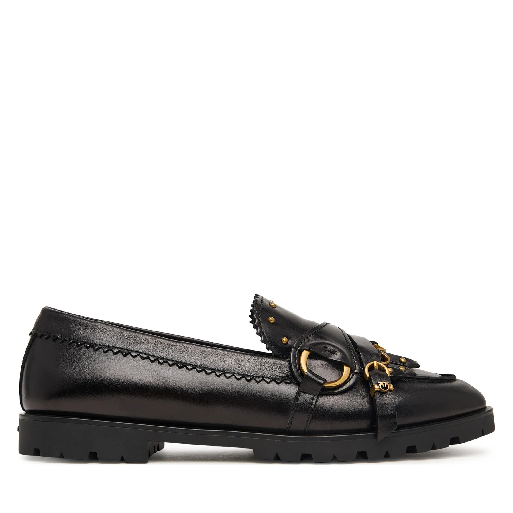 лоуфъри с дебела подметка PINKO Nora 08 SD0681P185 Черен – Дамски лоуфъри