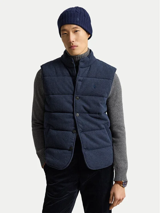 Мъжки елек Polo Ralph Lauren 710B26155002 тъмносин – Мъжки елеци