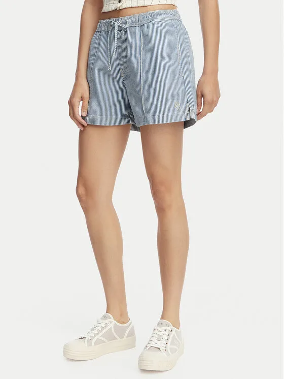 Guess Jeans Дънкови шорти W6GD53 D7881 Син Regular Fit – Дамски дънкови шорти