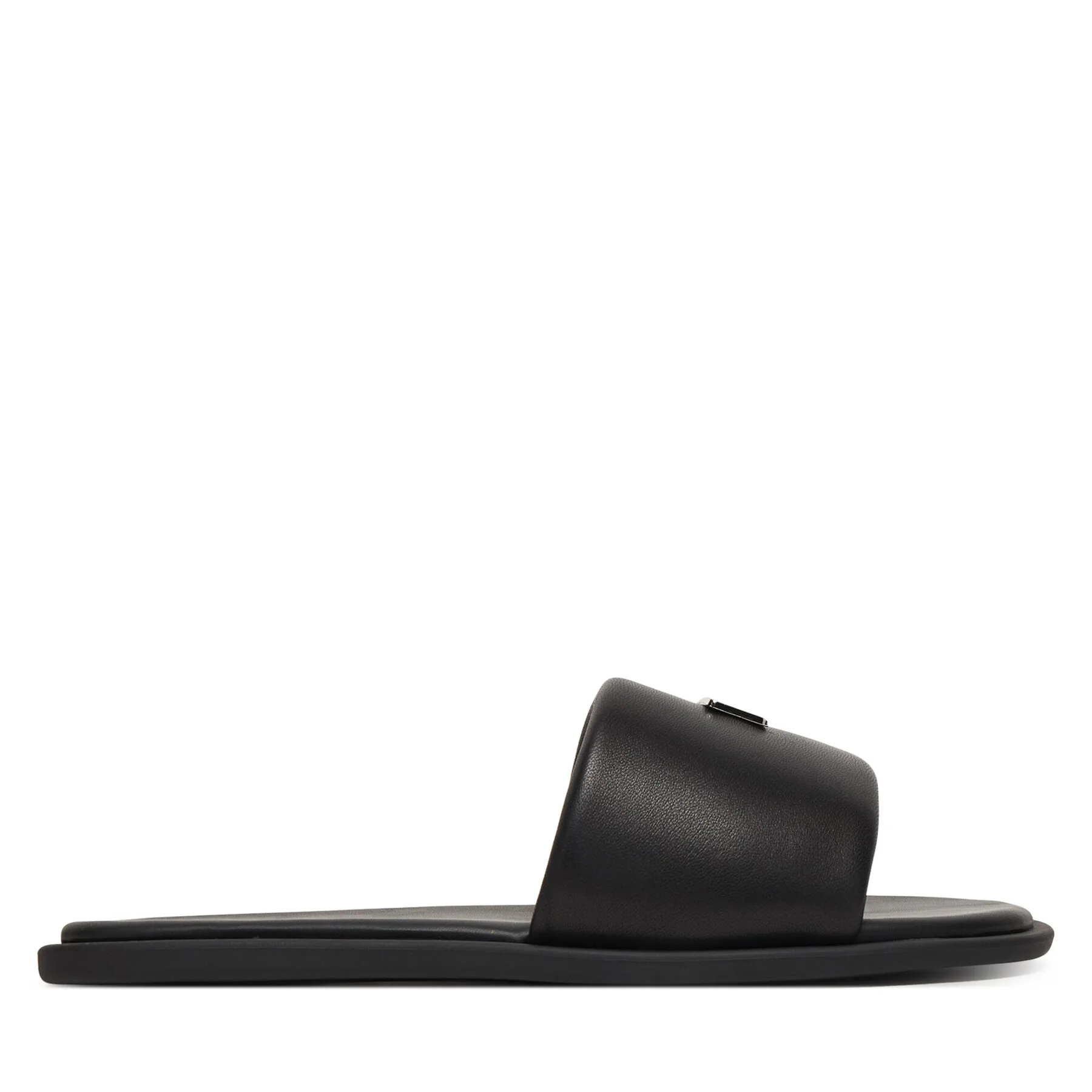 Дамски чехли Tommy Jeans Tjw Soft Padded Casual Slide черни – Черен