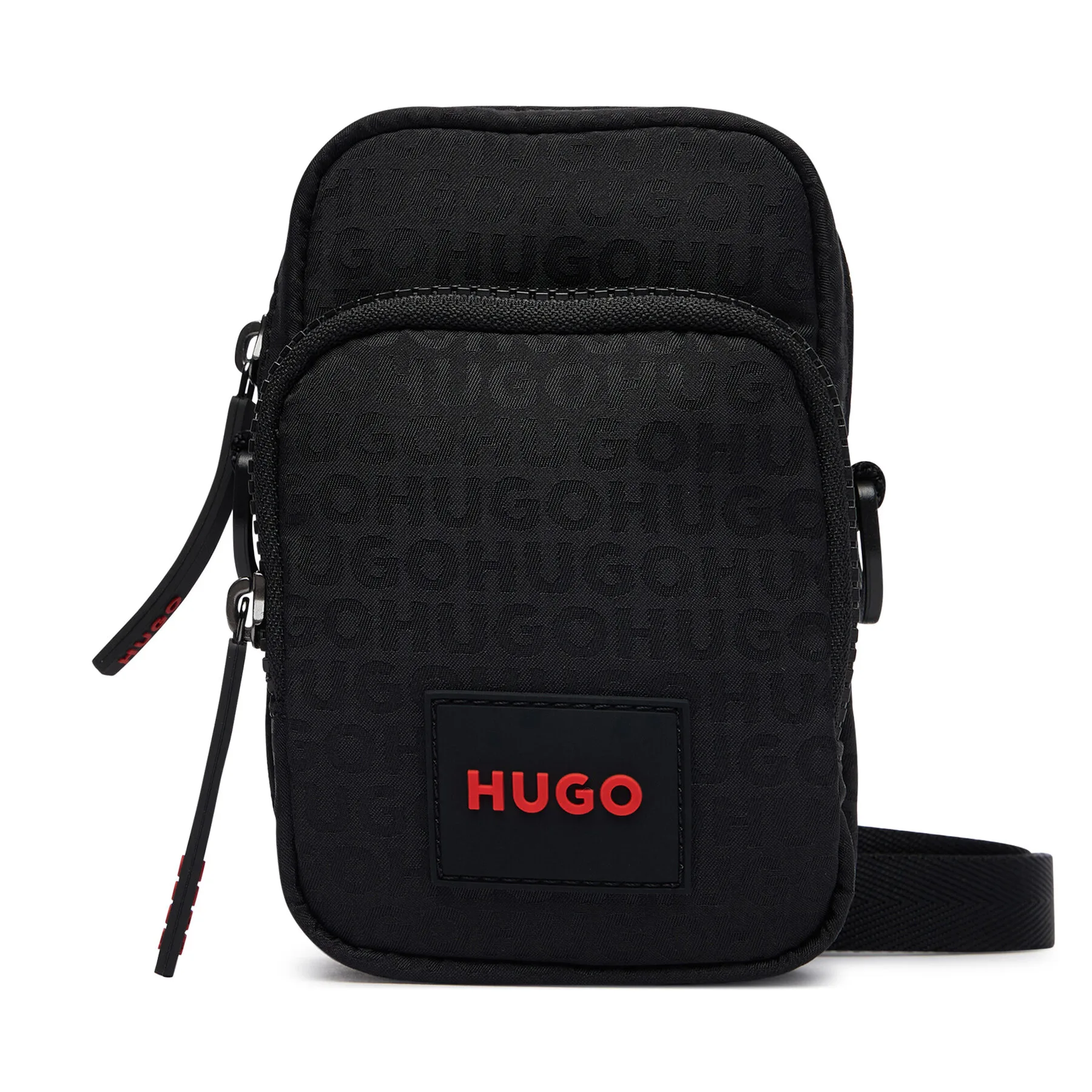Мъжка чанта HUGO 50573476 черна – Черен – Мъжки чанти