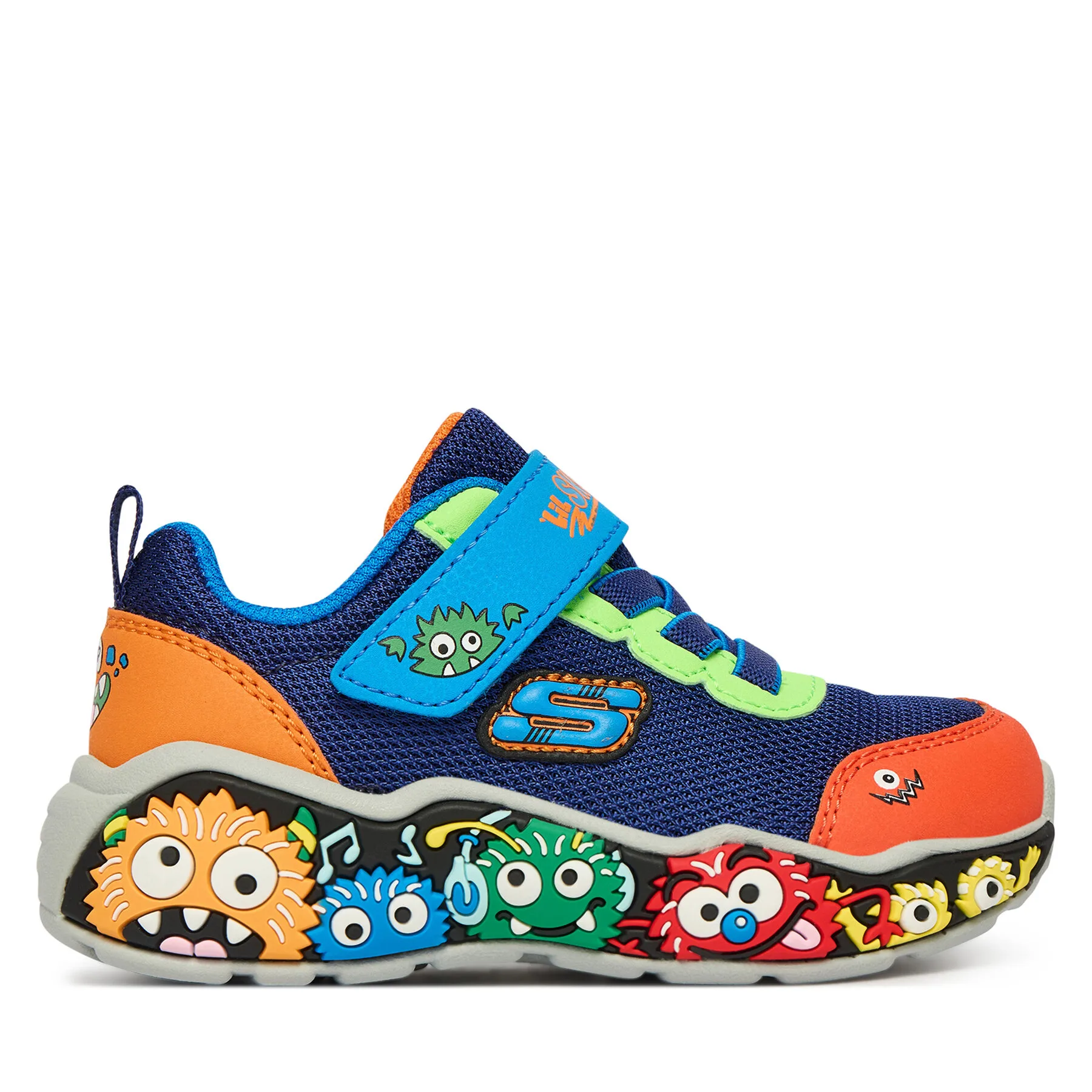 Сникърси Skechers Play Scene 407312N/NVMT Син – Маратонки за момчета