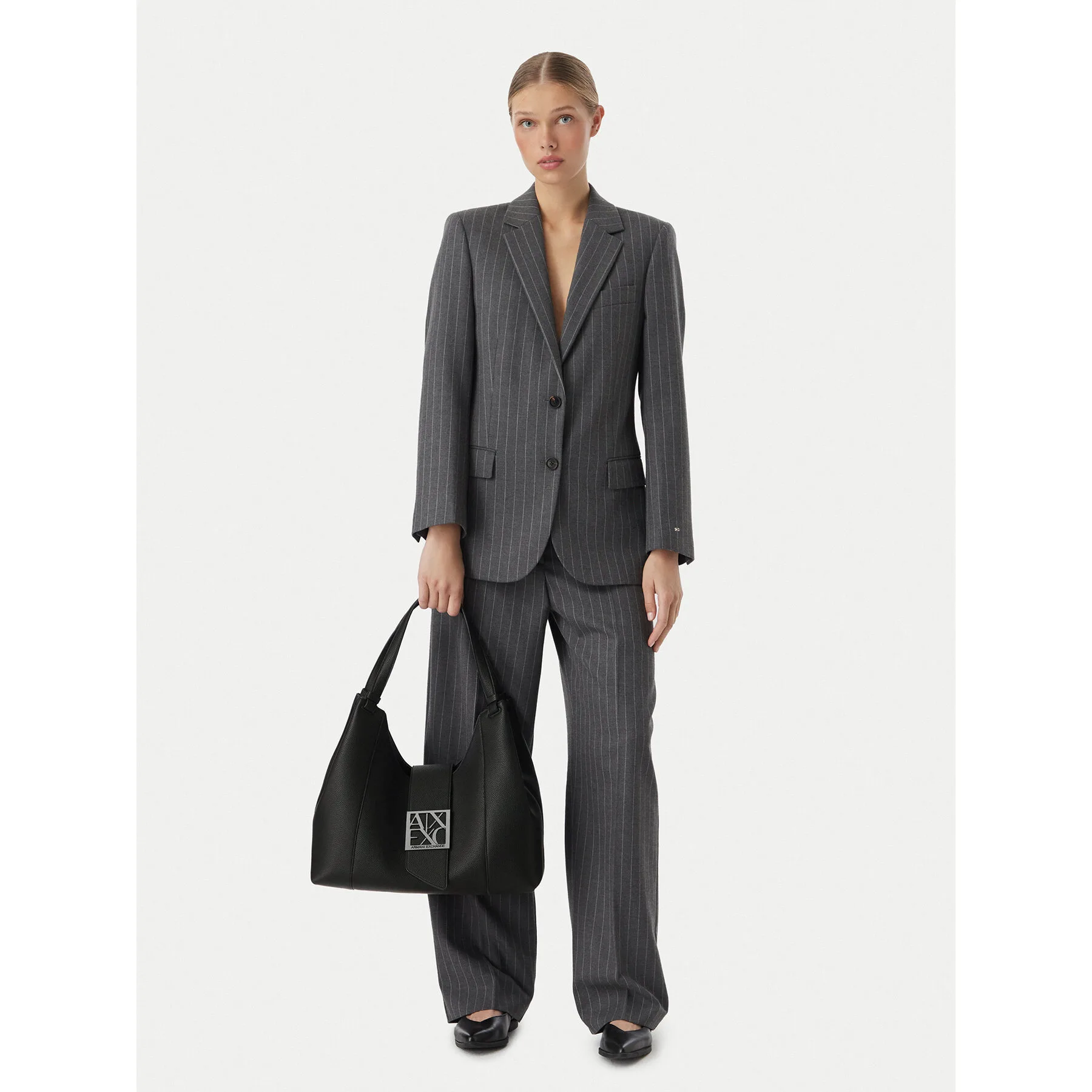 Дамска чанта Armani Exchange XW003002 AF11902 UC001 Черен – Чанти
