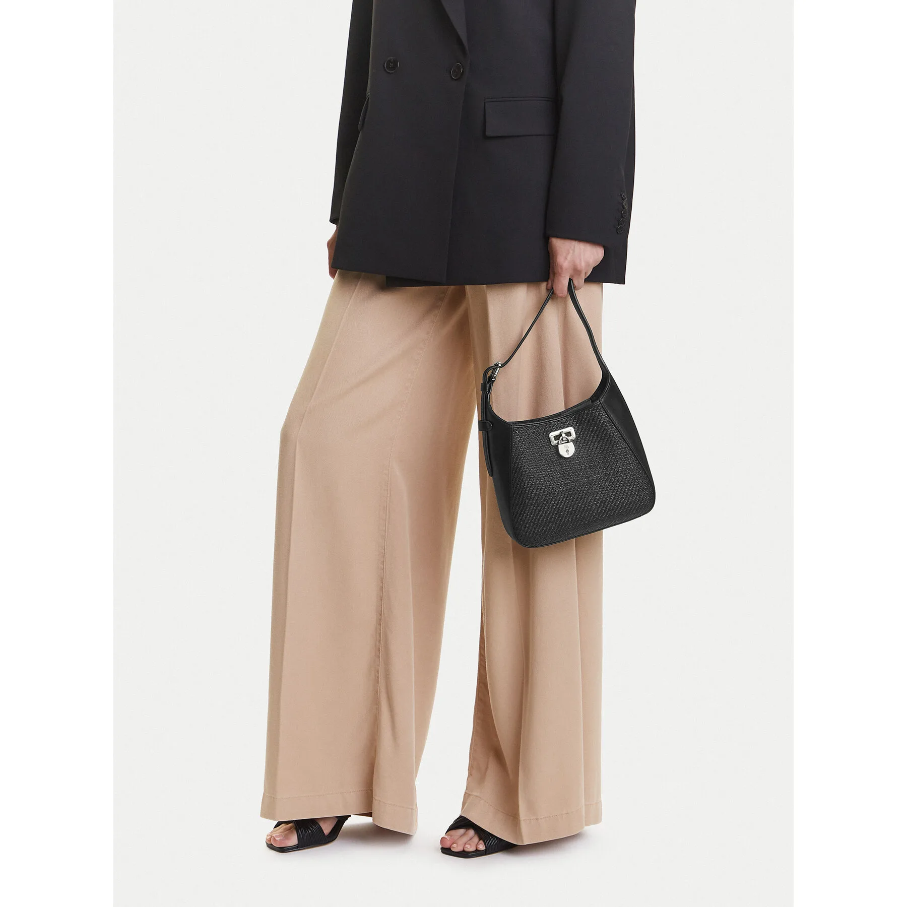 Дамска чанта LAUREN RALPH LAUREN Tanner 431966751002 Черен – Класически дамски чанти