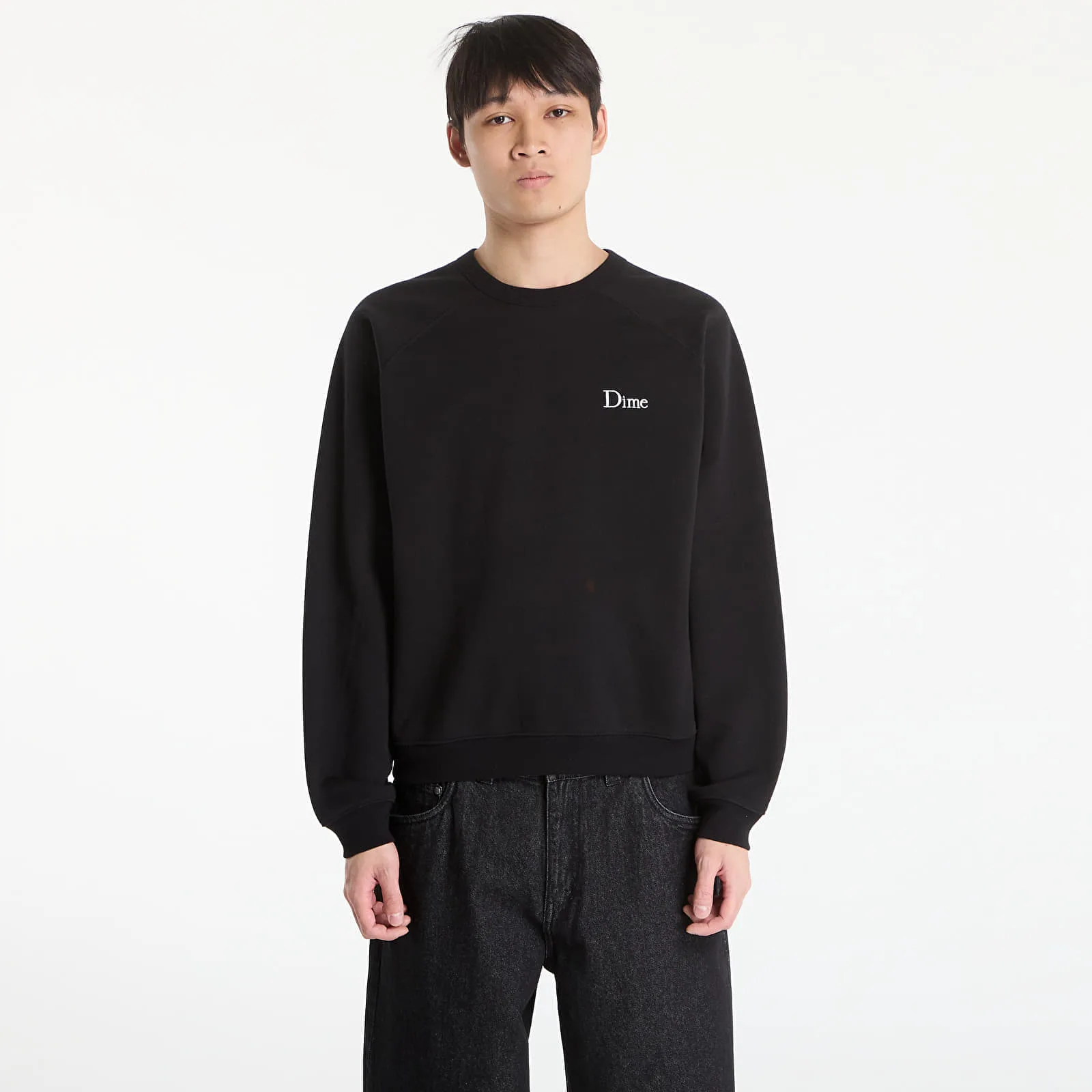 Мъжки суитшърт DIME Classic Small Logo черен – Black – Мъжки суитшърти без цип