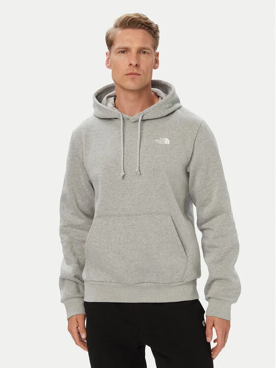 Мъжки суитшърт The North Face Evolution Simple Dome сив – Мъжки суитшърти без цип