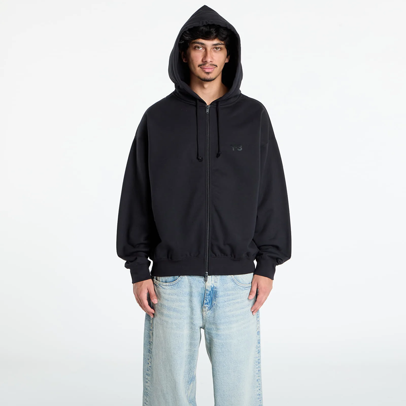 Суитшърт Y-3 Full Zip Hoodie UNISEX Black M – Мъжки суитшърти с цип