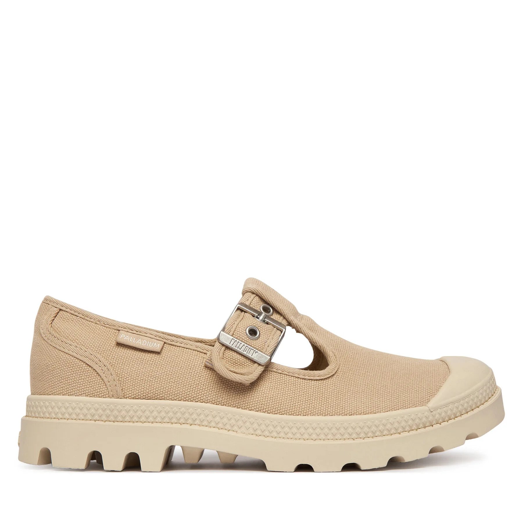 Дамски обувки Palladium Pampam-Janewashed бежови – Дамски равни затворени обувки