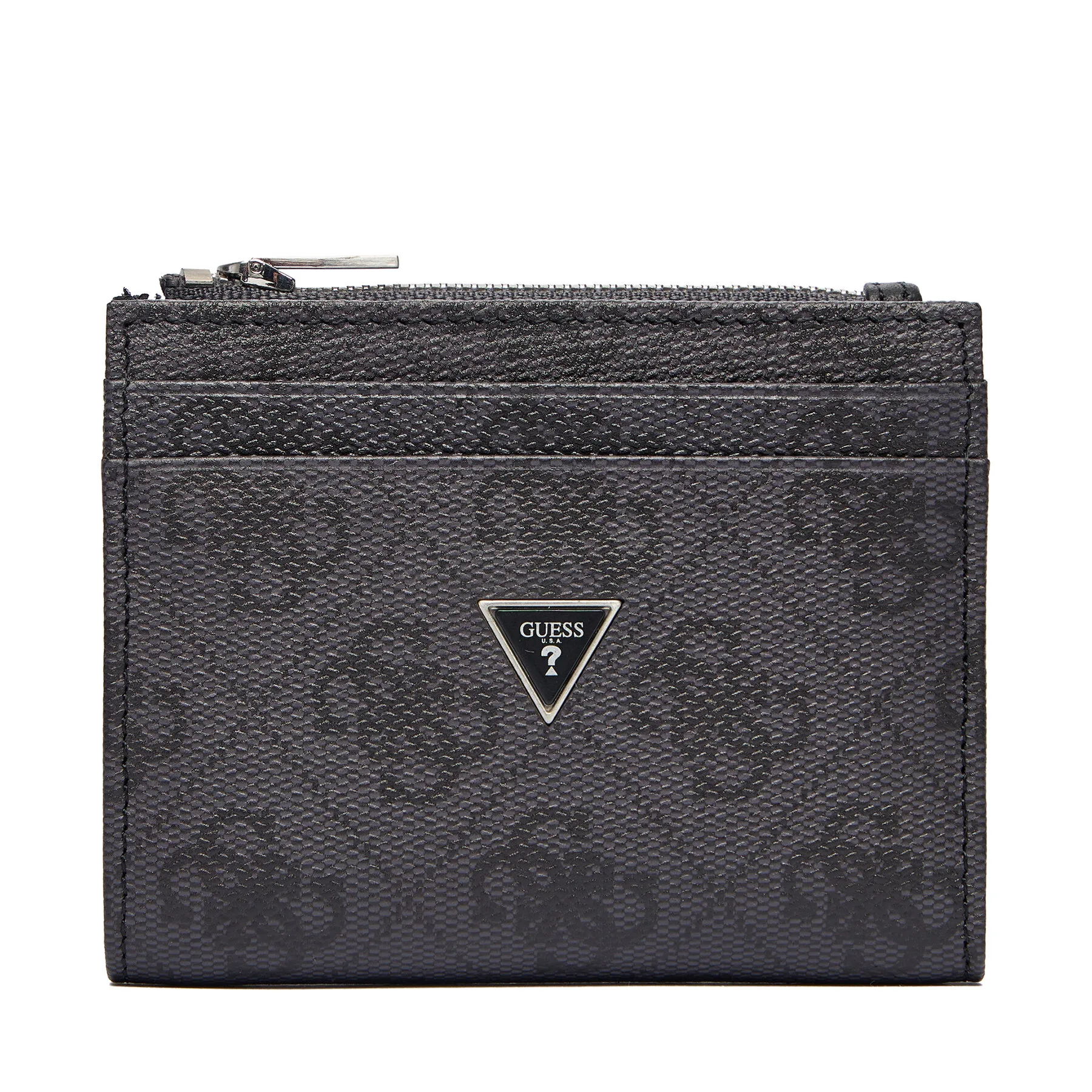 Портфейл Guess SMMALO LEA03 Сив – Мъжки портмонета