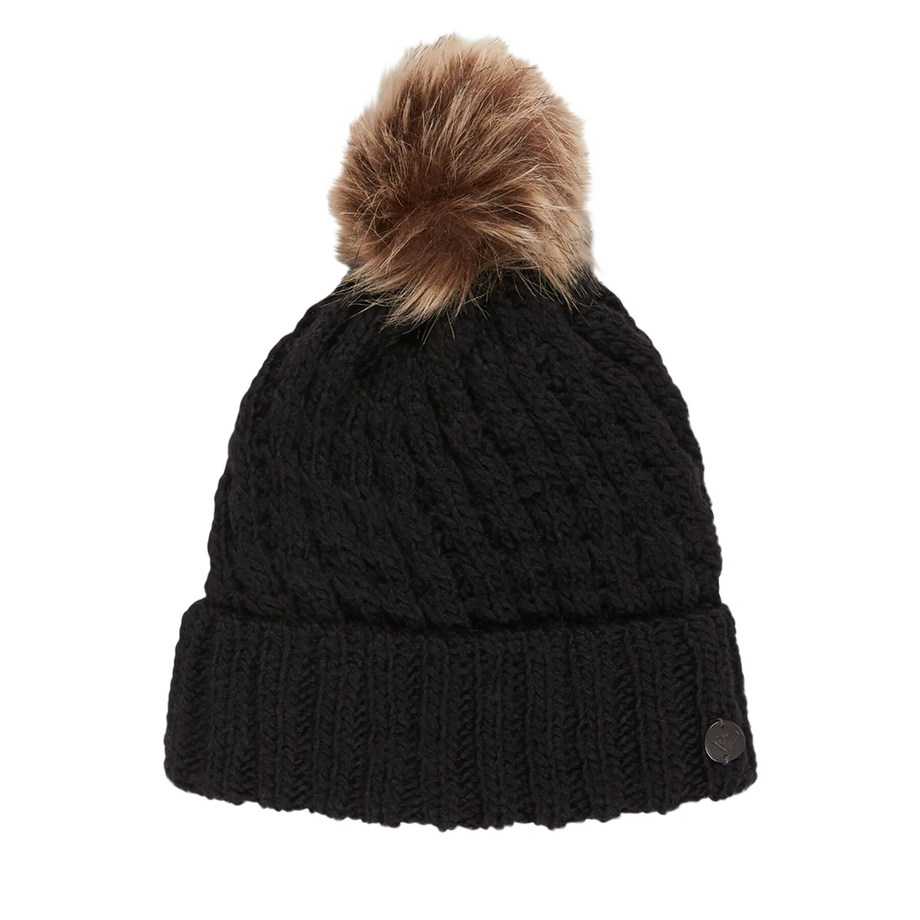 Шапка Roxy Blizzard ERGHA03288 Черен – Зимни шапки