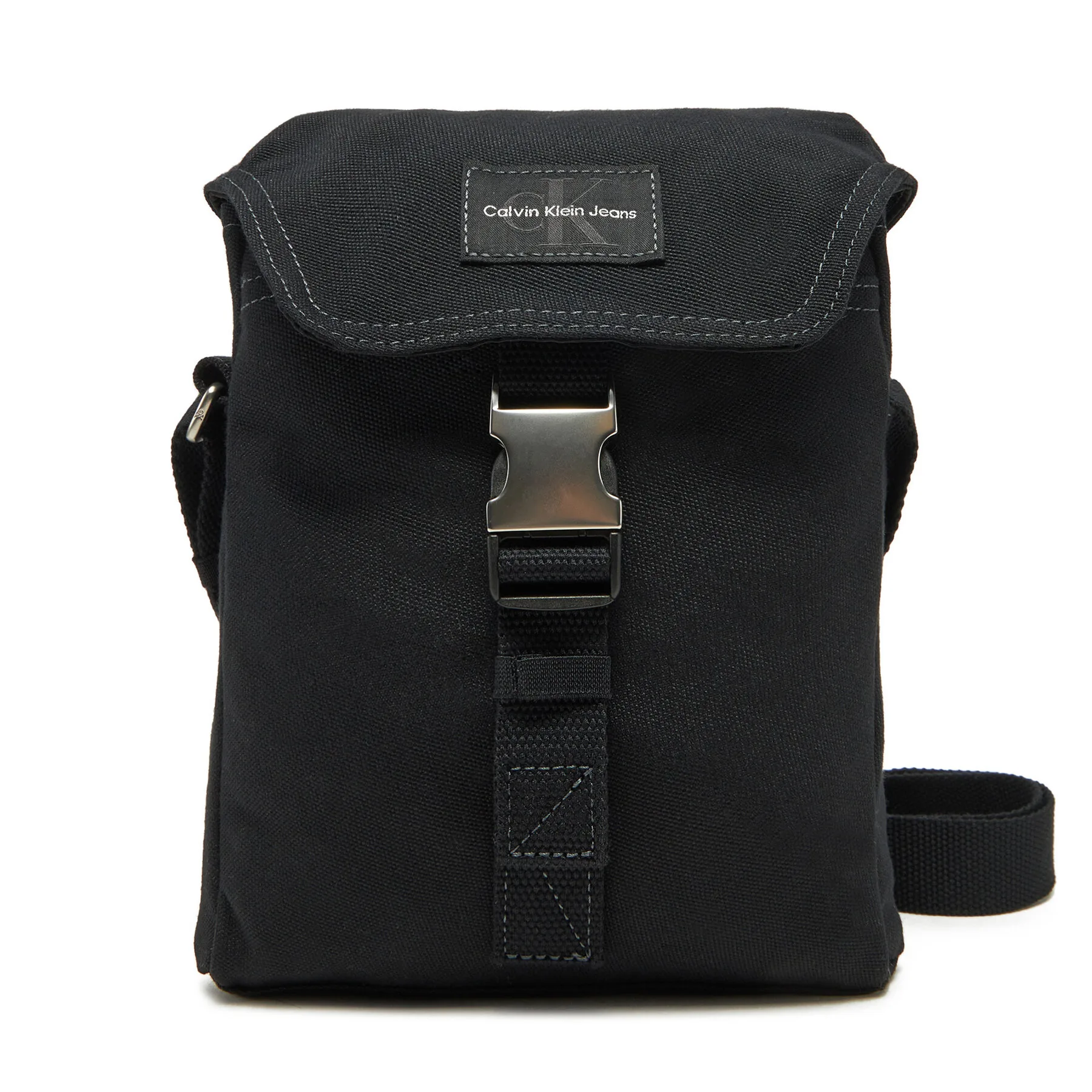 Мъжка чантичка Calvin Klein Jeans Workwear Ut Flap Reporter 18 LV04G3025G Черен – Мъжки чанти