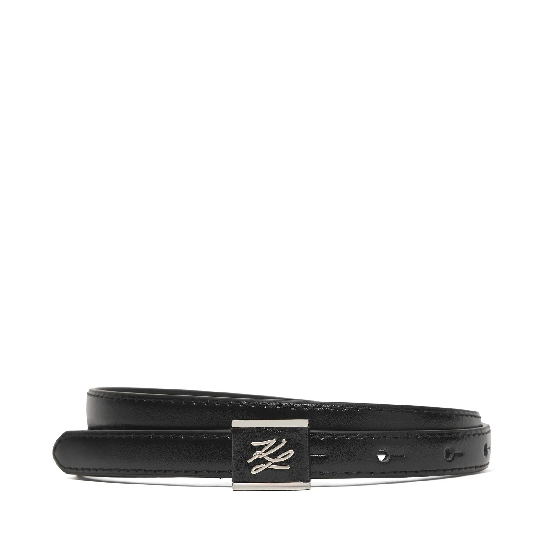 Дамски колан KARL LAGERFELD B1W33074 Черен – Дамски колани
