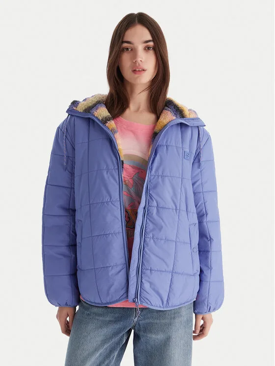 Billabong Преходно яке Happy Camper EBJJK00165 Син Regular Fit – Дамски преходни якета
