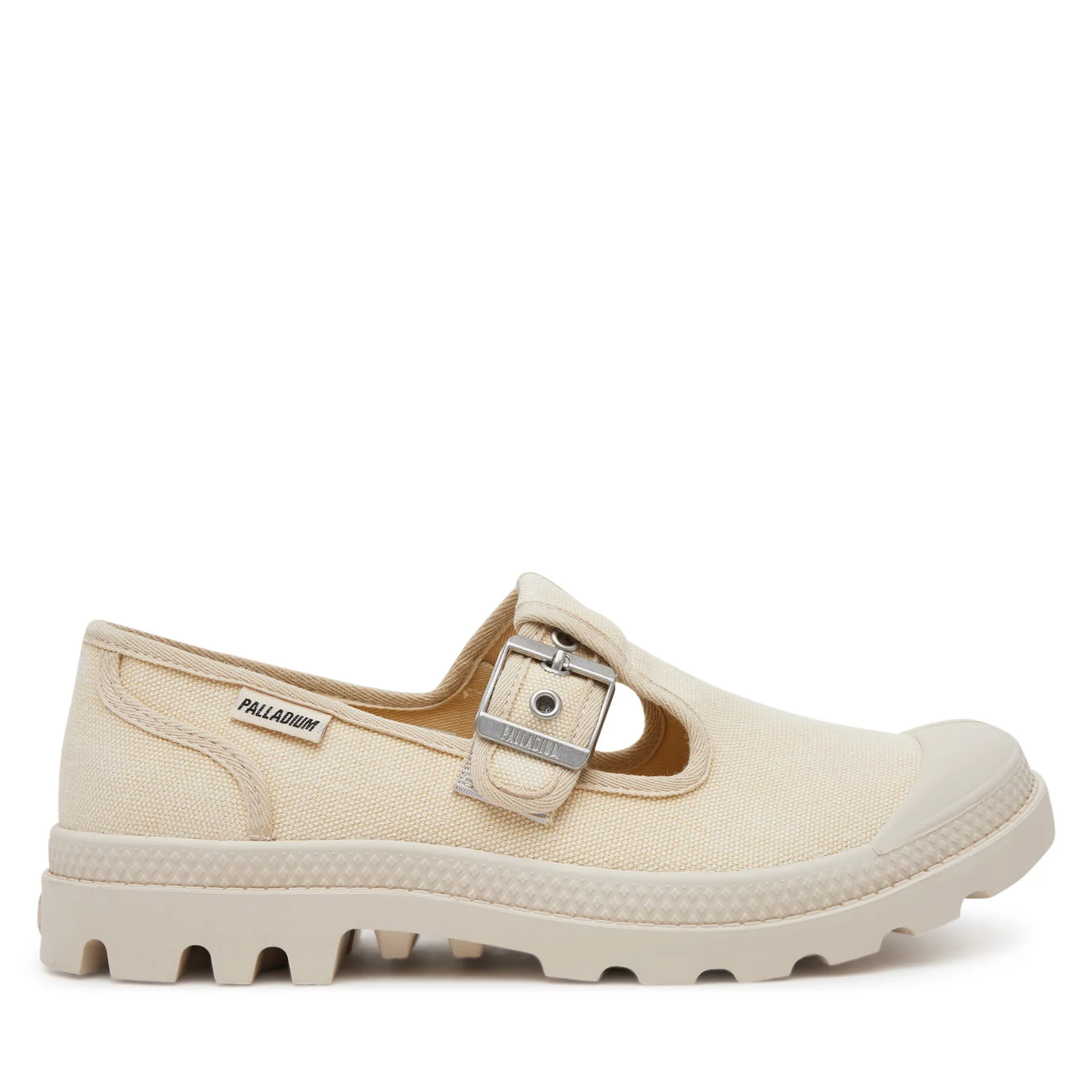 Дамски обувки Palladium Pampa M-Jane Washed бежови – Дамски равни затворени обувки