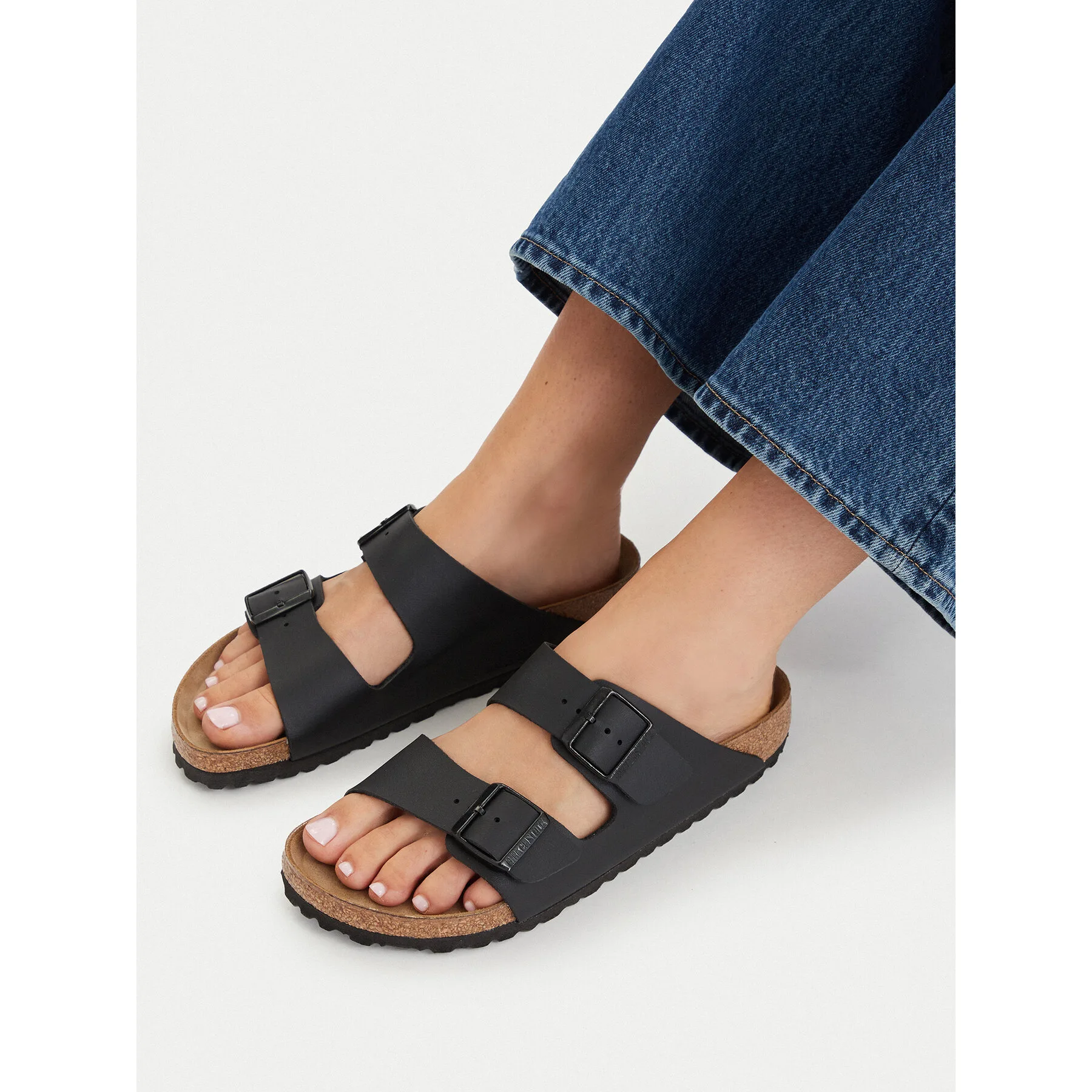 Чехли Birkenstock Arizona Birko-Flor 0051793 Черен
