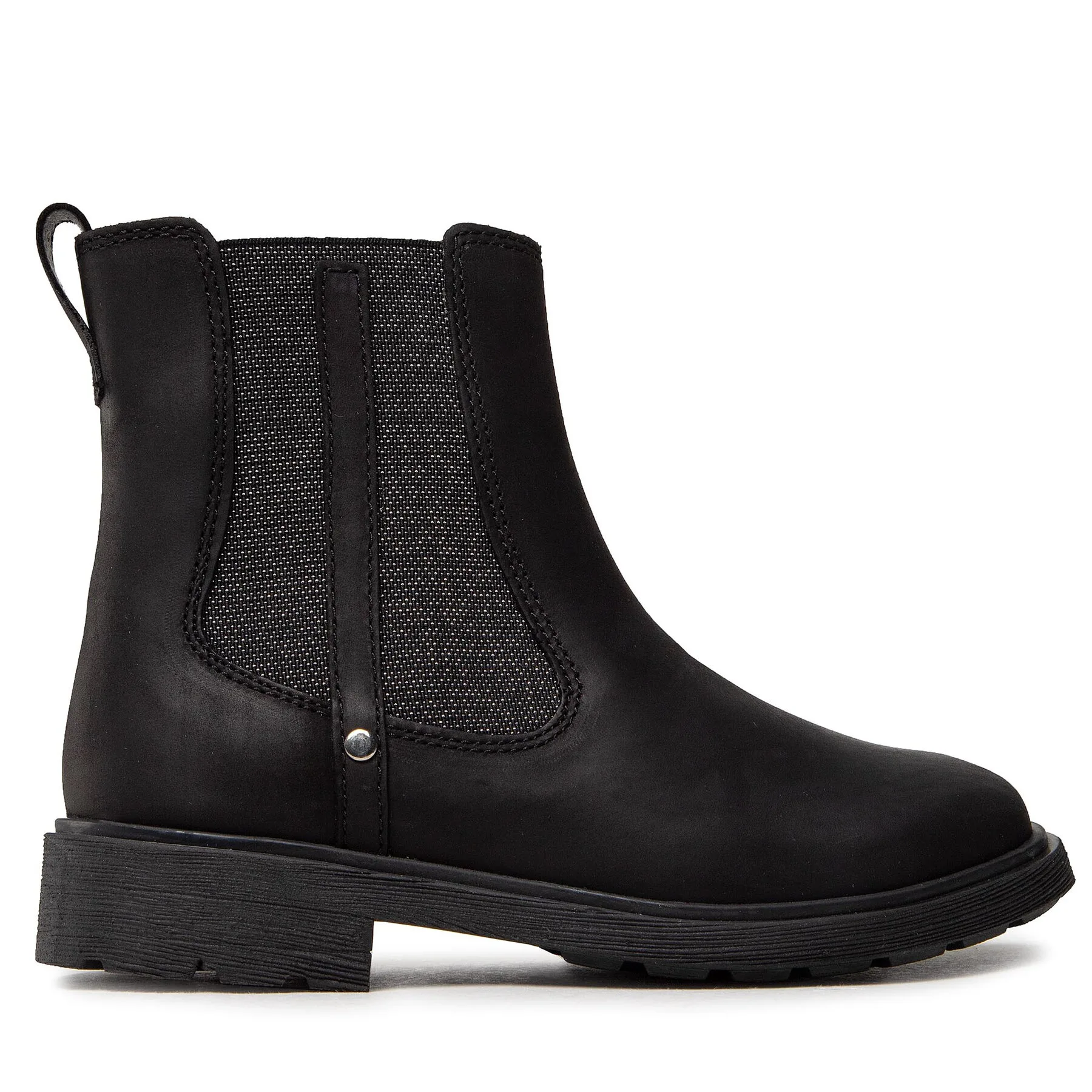 Ботуши Clarks Astrol Orin K 261537496 Черен – Детски ботуши