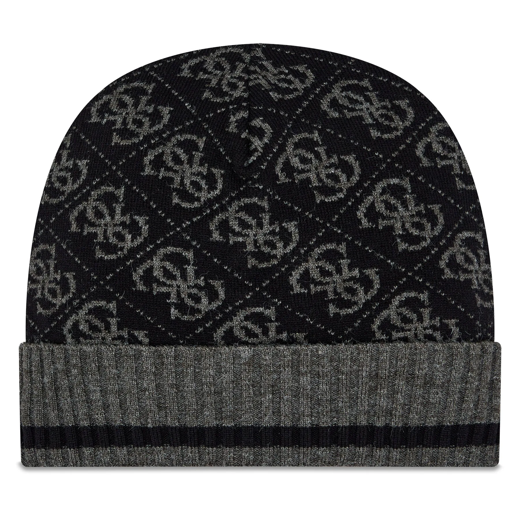 Шапка Guess AM5028 POL01 Черен – Зимни шапки