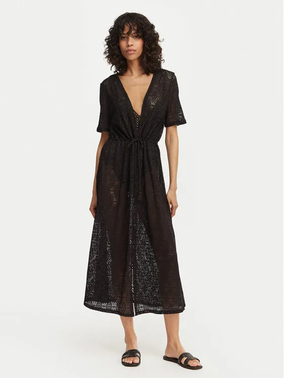 Vero Moda Кардиган Maya 10304466 Черен Regular Fit – Дамски жилетки