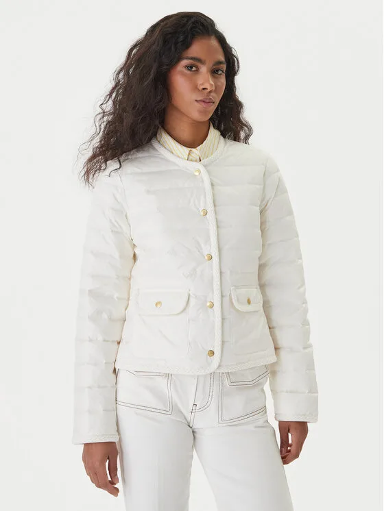 Tommy Hilfiger Преходно яке WW0WW49660 Бял Regular Fit – Дамски преходни якета