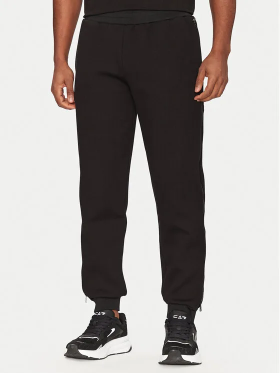 EA7 Emporio Armani Долнище анцуг 7M000144 AF13538 UC001 Черен Regular Fit – Мъжки спортни панталони